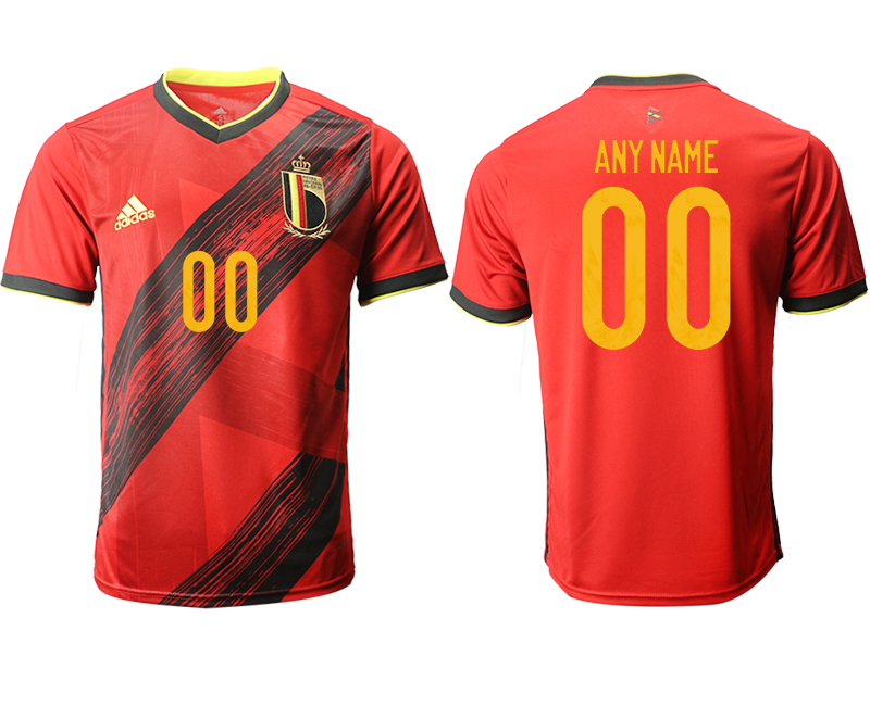 Men 2021 Europe Belgium home AAA version soccer jerseys->germany jersey->Soccer Country Jersey